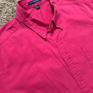 Port Authority Men's Pink Shirt‎ Size 2XL